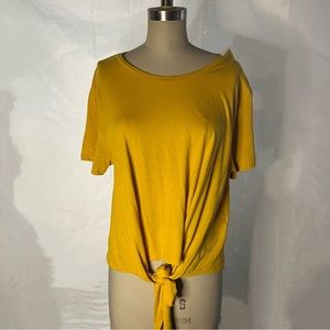 Yellow Zara Top